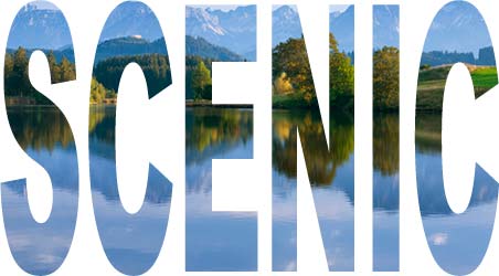 Adobe Photoshop Text Effects: The text with a white background added behind it.