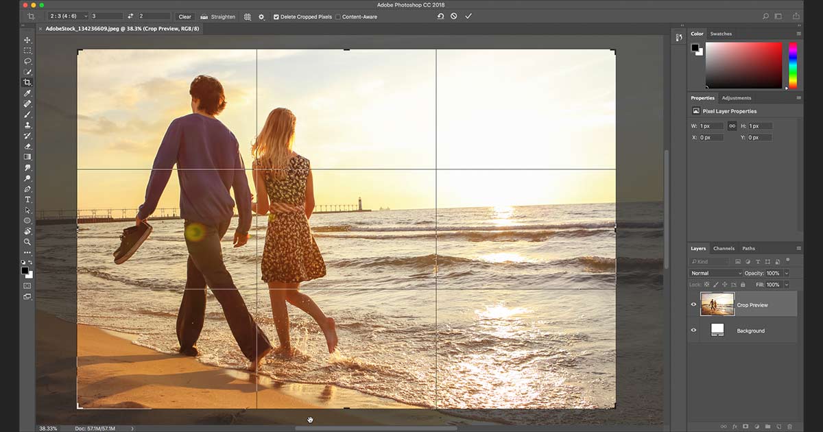 How to Crop an Image in Photoshop