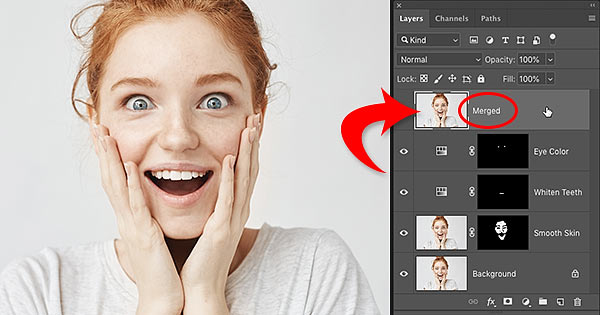 How To Merge Layers In Photoshop Without Flattening Your Image